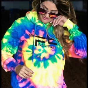 FALLON TAYLOR TIE DYE HOODIE